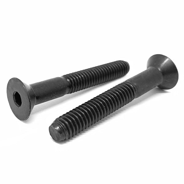 M14-2.0x80 Class 12.9 Alloy Flat Socket Head Cap Screws Black Oxide