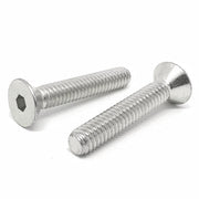 M8-1.25x40 Stainless A4-70 Flat Head Socket Cap Screws