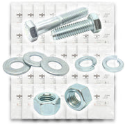 7/16"-14 Coarse Grade 5 Hex Cap Screws, Nuts, & Washers - 527 PCS