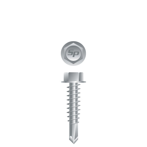 #10 Strong-Point Hex Washer Head 10-16 x 2, Strong-Shield