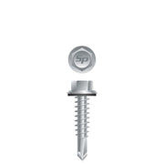#12 Strong-Point Hex Washer Head w/Washer 12-14 x 1-1/4, Strong-Shield