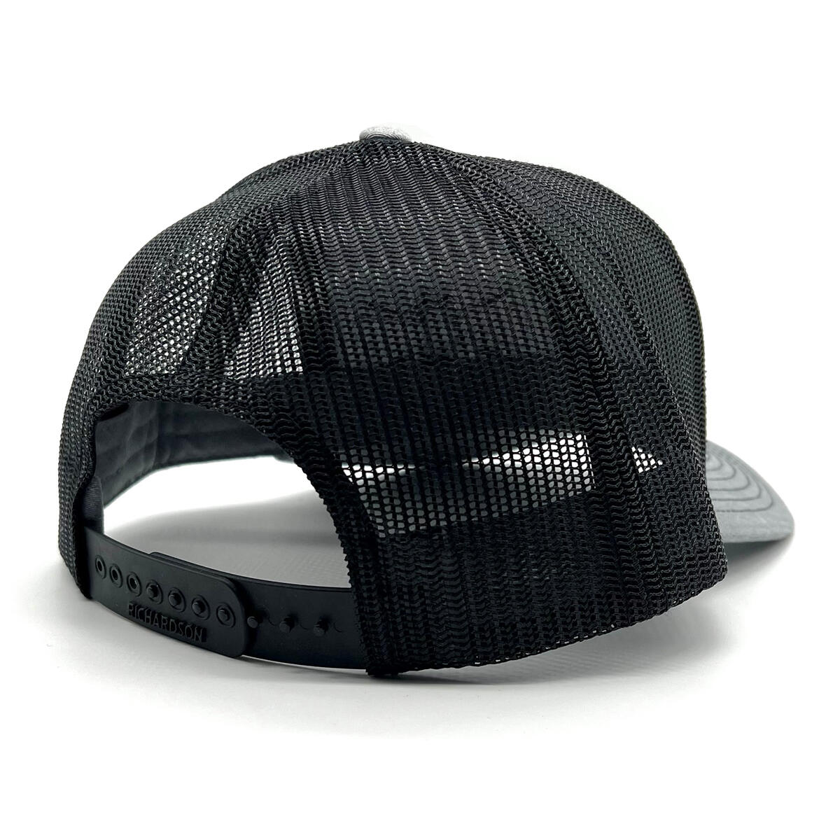 Gray & Black BoltsandNuts.com Adjustable Embroidered Logo Hat