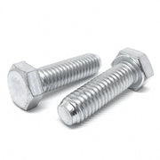 M10-1.00x40 Class 10.9 Hex Cap Screws Extra Fine Thread Zinc Clear