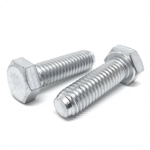 M12-1.50x45 Class 10.9 Fine Thread Hex Cap Screws Zinc Clear