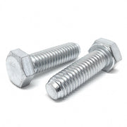 M12-1.75x70 Class 8.8 Full Thread Hex Cap Screws Zinc Clear