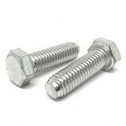 1/4-28x1/2" Stainless Steel Hex Cap Screws Bolts