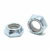 5/16"-18 Grade A Nylon Insert Hex Jam Nuts Zinc