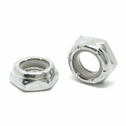 M3-0.5 A2-70 Stainless Steel Nylon Insert Hex Jam Nuts