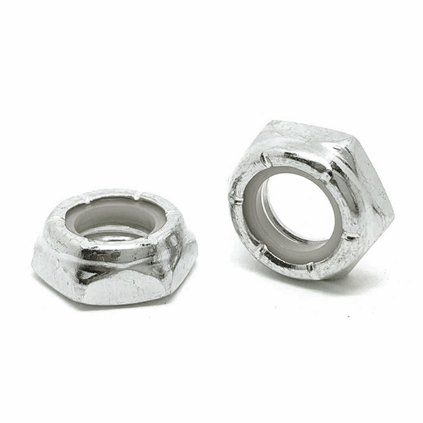 5/16"-24 18-8 Stainless Steel Nylon Insert Hex Jam Nuts