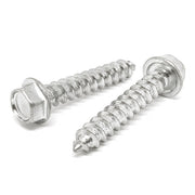 #12-11x3/4" 18-8 Stainless Steel Hex Washer Head Type A Self Tapping Screws