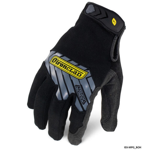 Ironclad Utility Pro Touch Screen Black Gloves