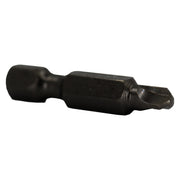 #2 X 1-1/4" Triwing Power Bit with 1/4" Hex Shank