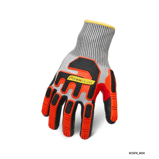 Ironclad Knit A6 Cut Rating Low Profile Impact Cut Foam Nitrile Gloves