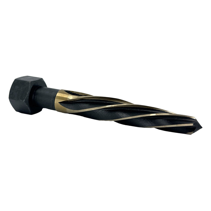 1-3/16" Magnetic Black & Gold HSS Hex Shank Bridge Reamer