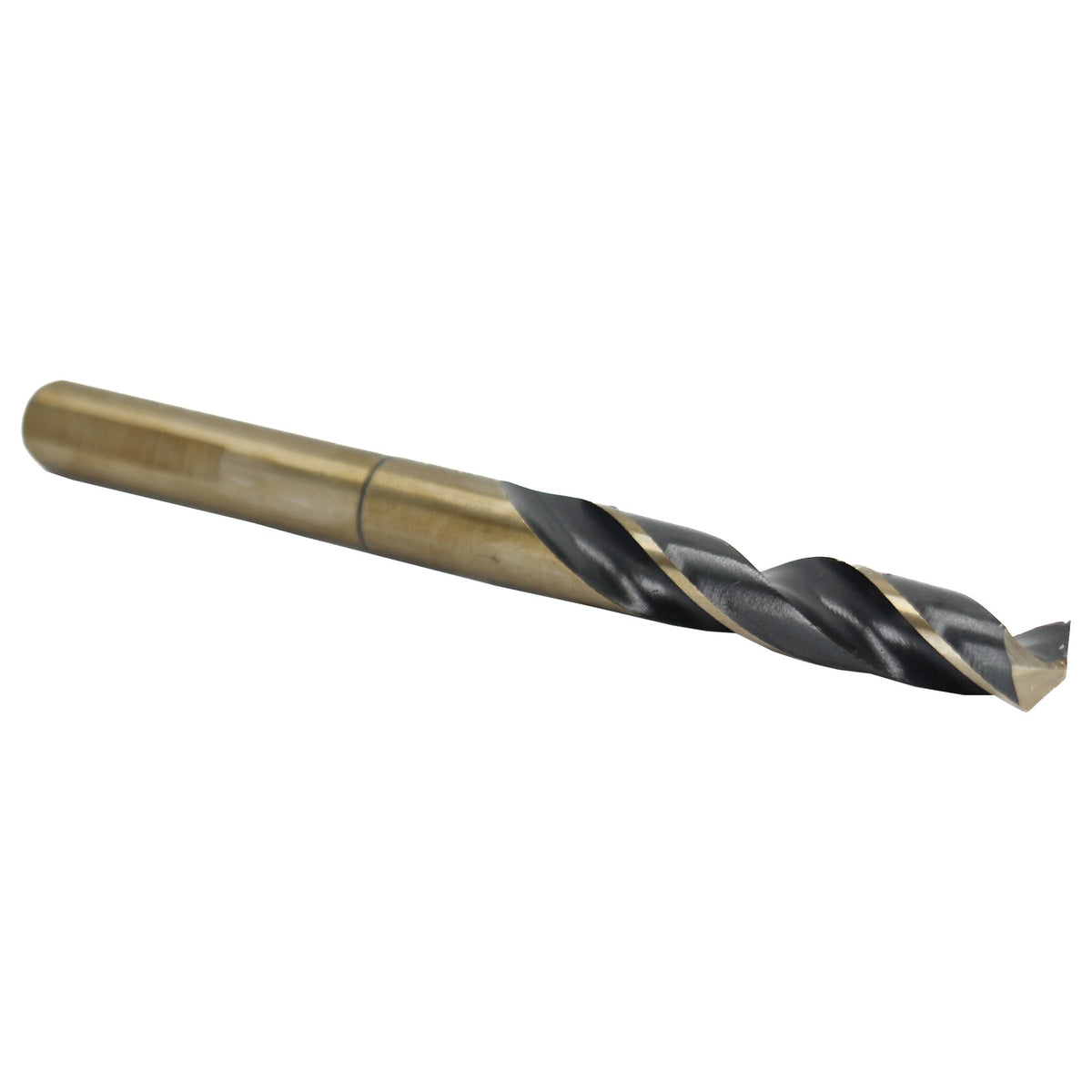 17/32" HSS Black & Gold Drill Bit with Reduced 1/2" 3-Flat Shank, KFD