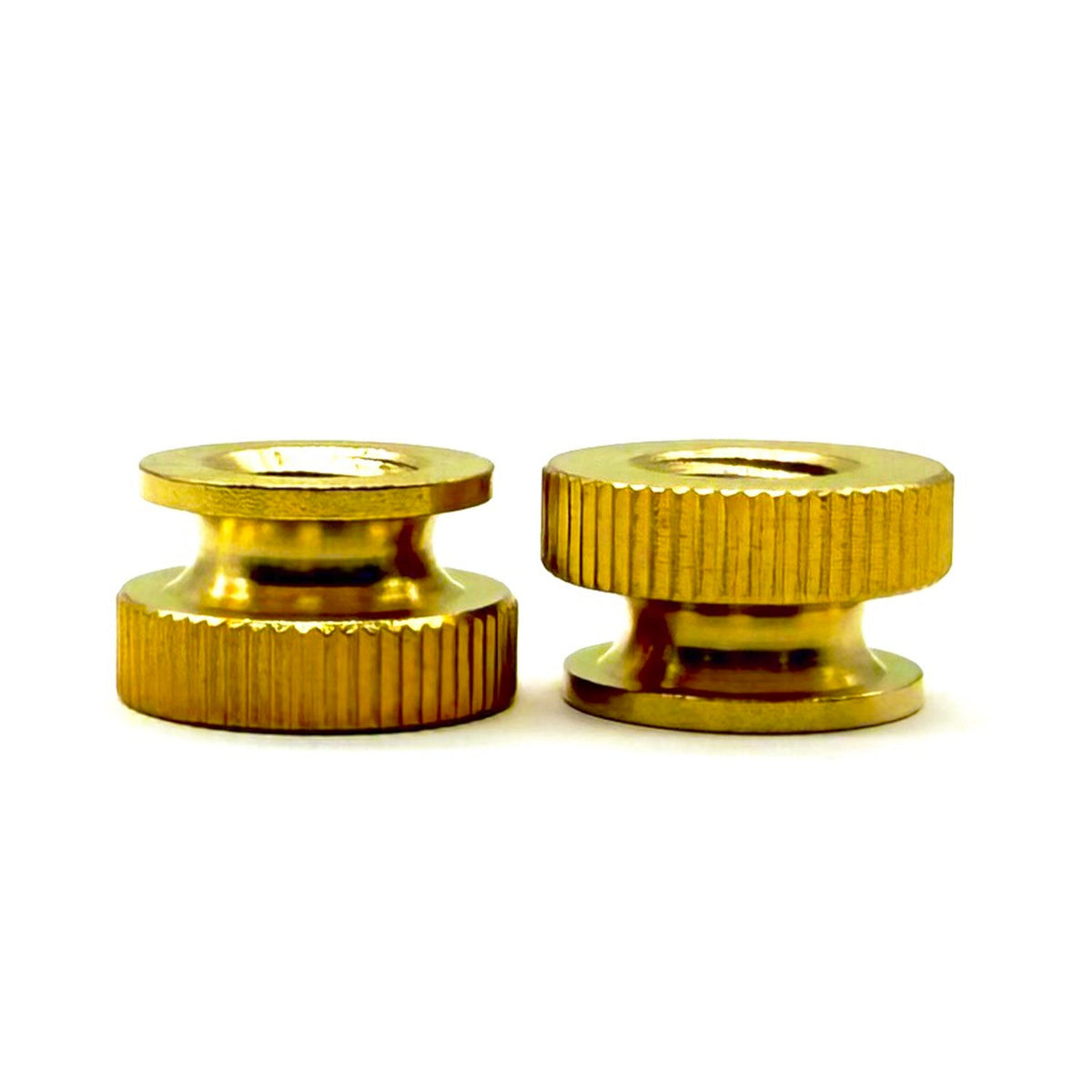 5/16"-18 Brass Knurled Thumb Nut