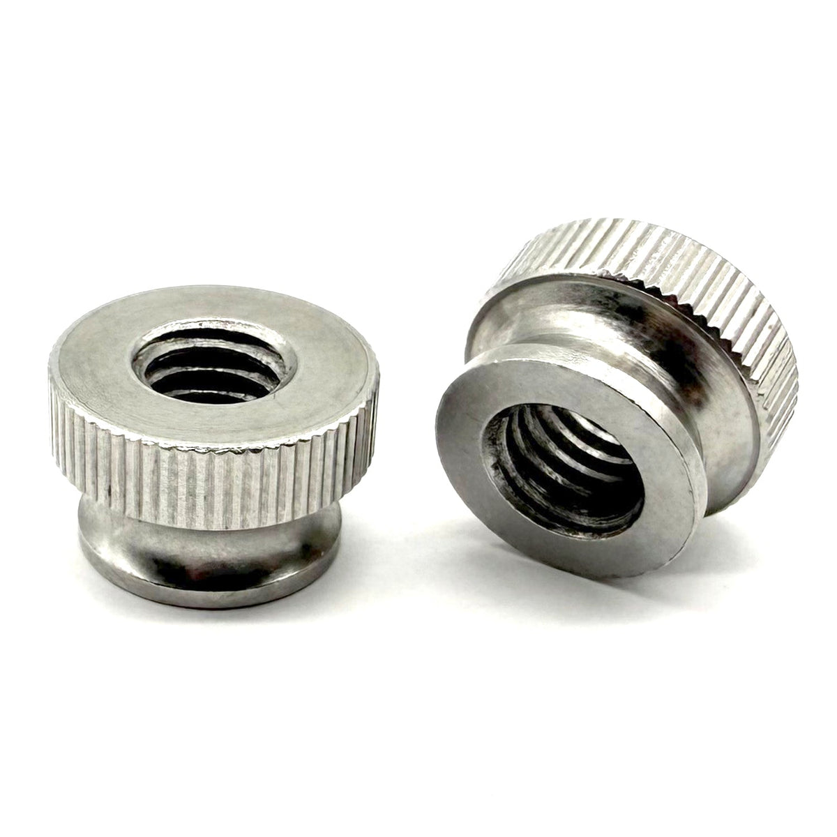 1/4"-20 18-8 Stainless Steel Knurled Thumb Nut