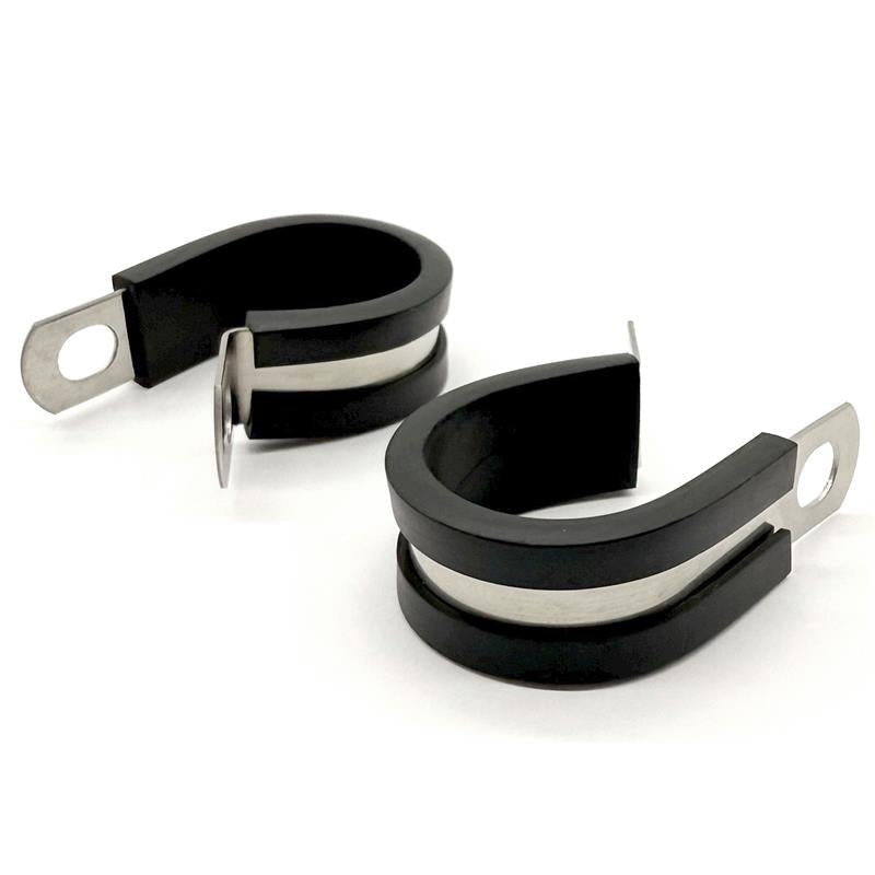 5/16" Stainless Steel Rubber Insulated Medium Duty Cable Clamp