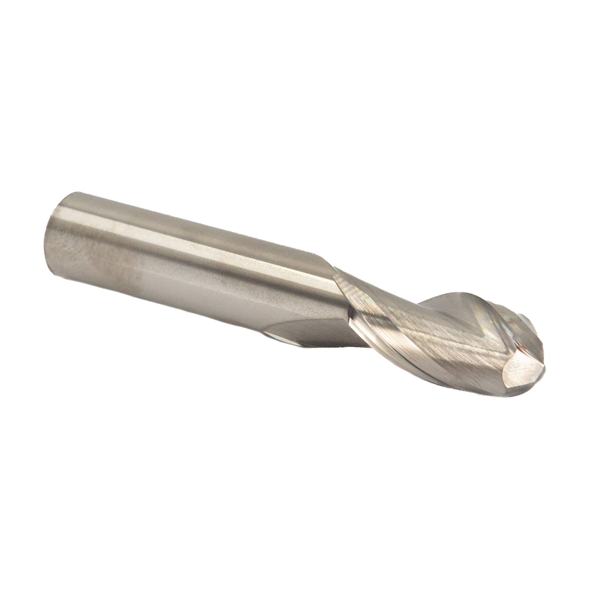 5/8" Carbide 2 Flute Single End Ball End Mill