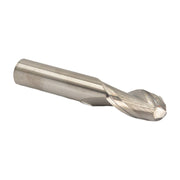 1/4" Carbide 2 Flute Single End Ball End Mill