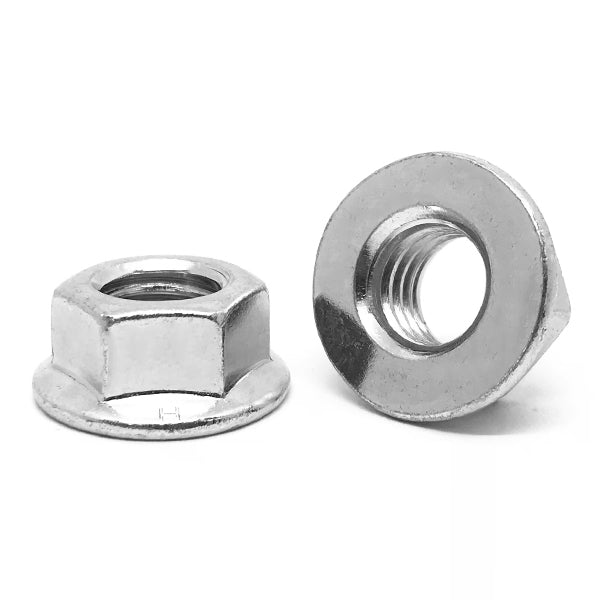 M6-1.0 A2-70 Stainless Steel Hex Flange Nuts