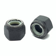 9/16"-12 Grade 8 Hex Nylon Insert Lock Nuts Phos & Oil