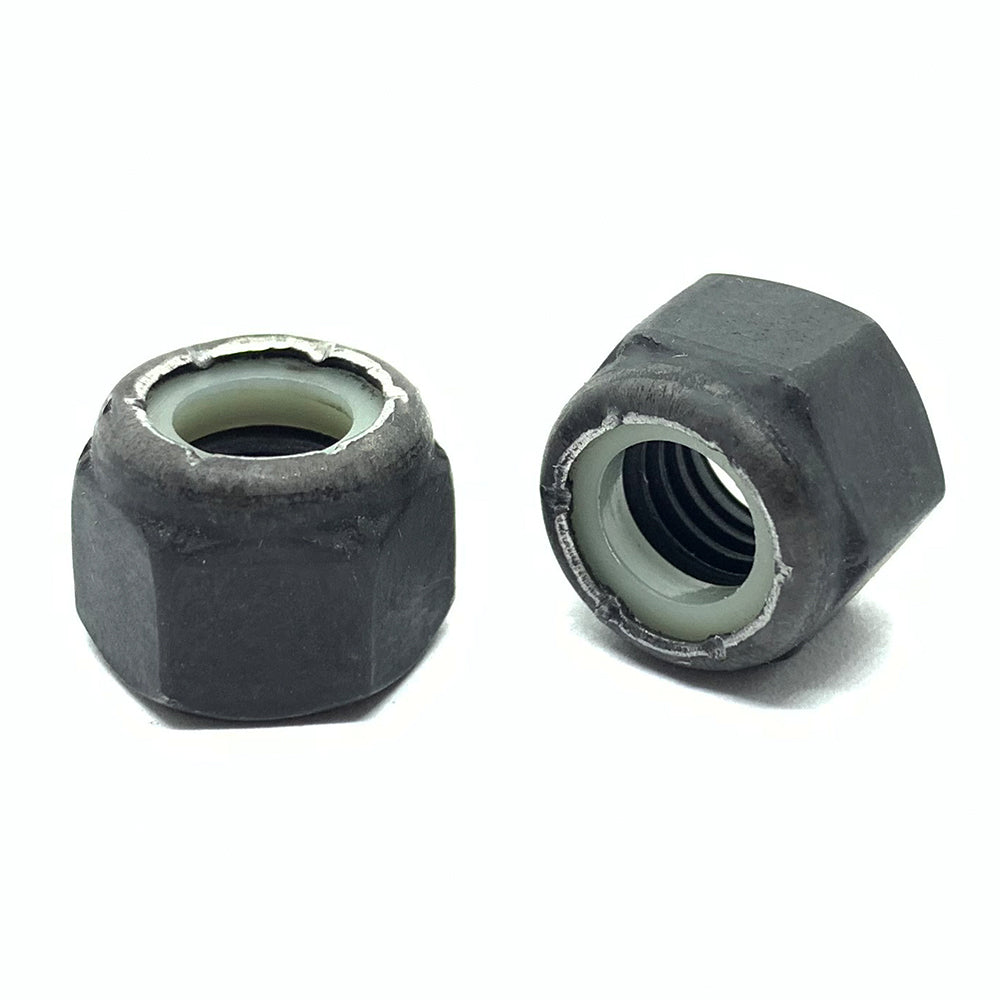 3/4"-16 Grade 8 Hex Nylon Insert Lock Nuts Phos & Oil