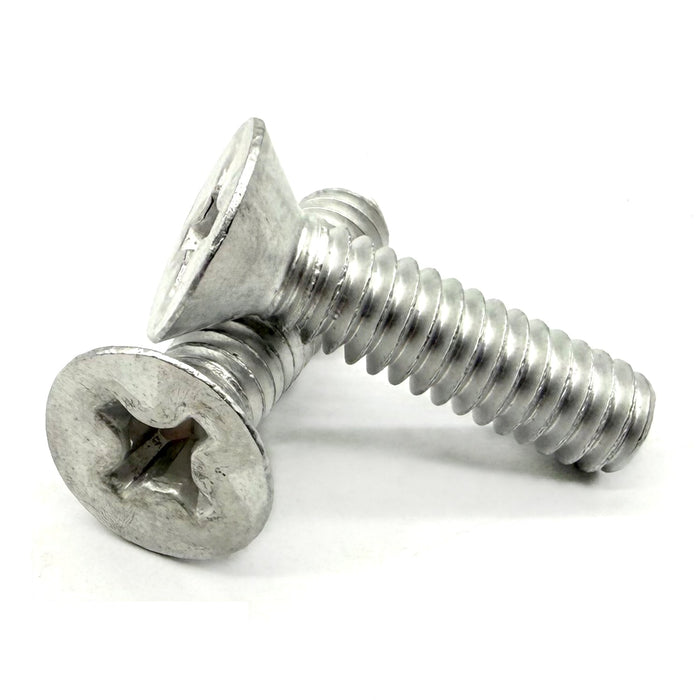#6-32x3/8" Aluminum Phillips Flat Head Machine Screw