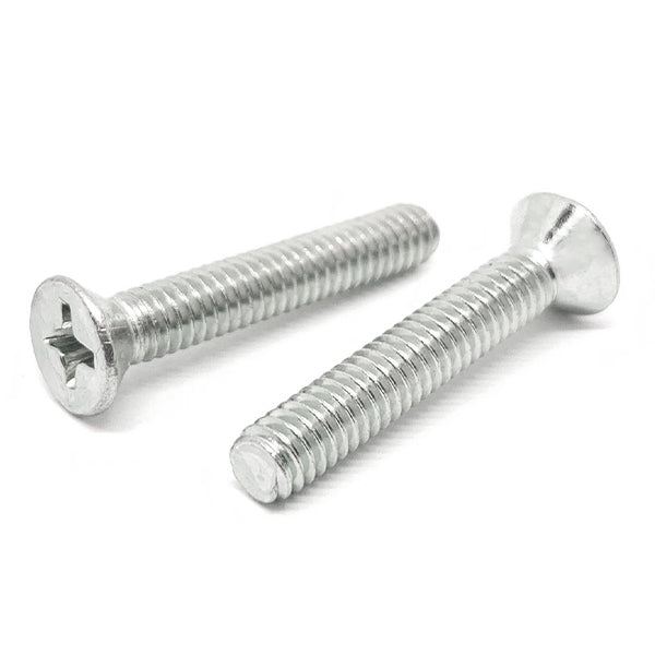 M3-0.5x20 Stainless Steel A2 Phillips Flat Head Machine Screws