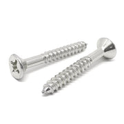 #6x3/4" Stainless Steel Phillips Flat Head Wood Screws