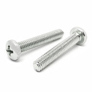 #10-32x1/2" Stainless Steel Phillips Pan Head Machine Screws Steel