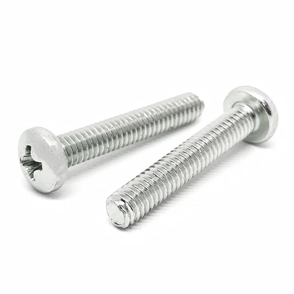 #10-24x3/4" Stainless Steel Phillips Pan Head Machine Screws Steel