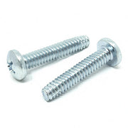 1/4-20x5/8"   Phillips Pan Head Type F Thread Cutting Screws Zinc