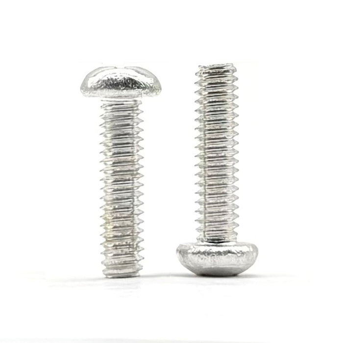 1/4"-20x1/2" Aluminum Phillips Round Head Machine Screw