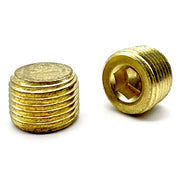 1/4"-18 Dry-Seal Pipe Plugs Brass