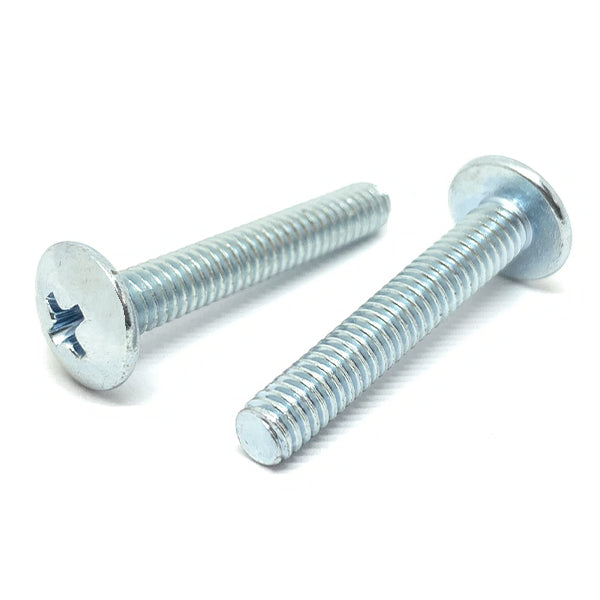 #10-32x5/8" Phillips Truss Head Machine Screws Zinc