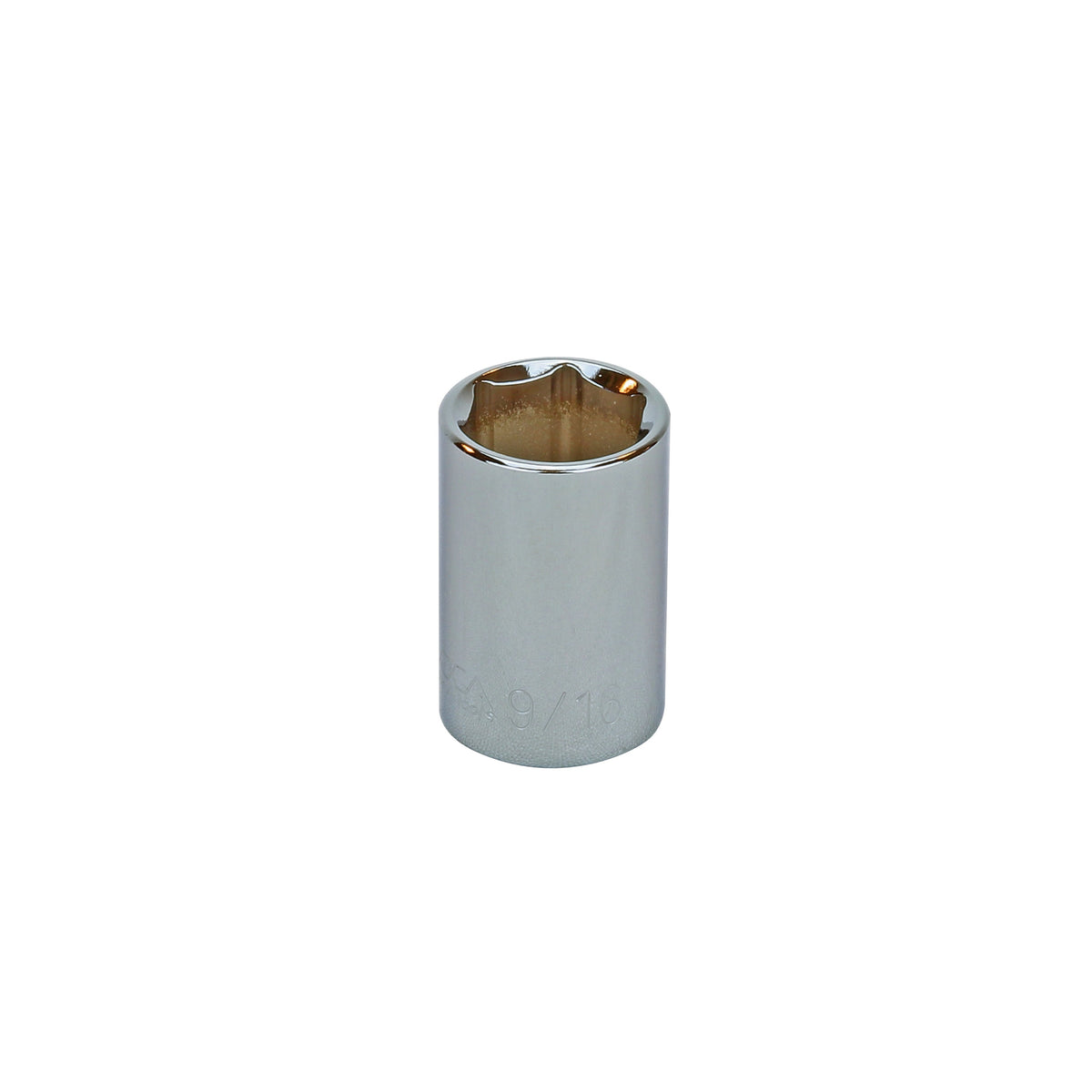 9/16" - 3/8" Drive 6 Point Inch Socket