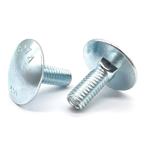 1/4"-20x1-1/4" Grade A307 Step Bolts Zinc