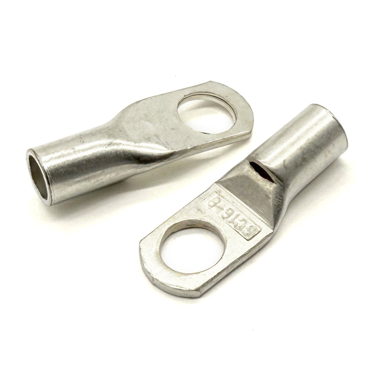 Copper Tin Lug Terminal 6AWG, M8 (5/16") Hole, SC16-8