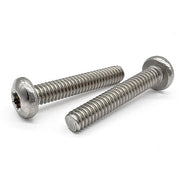 #4-40x1/4" 18-8 Stainless Steel Star Drive Pan Head Machine Screws