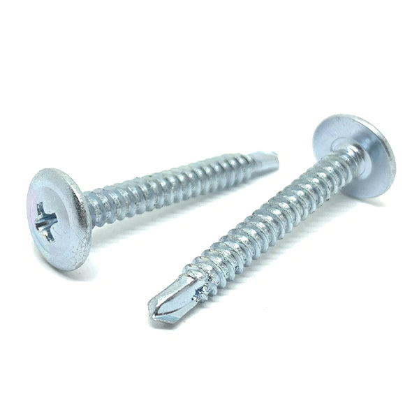 #8-18x1-1/4" Phillips Modified Truss Head Self Drilling Drywall Screws Zinc