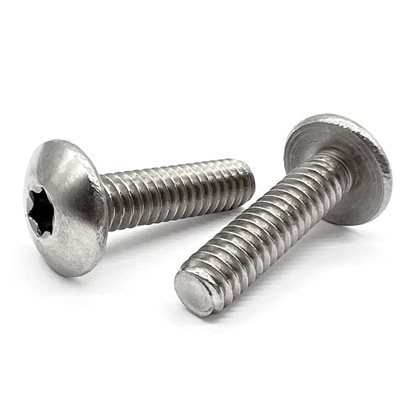 #10-32x1/2" 18-8 Stainless Steel Star Drive Truss Head Machine Screws