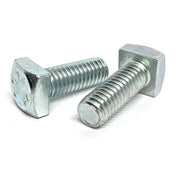 1/4"-20x1" Square Head Bolts Grade A307 Zinc Clear