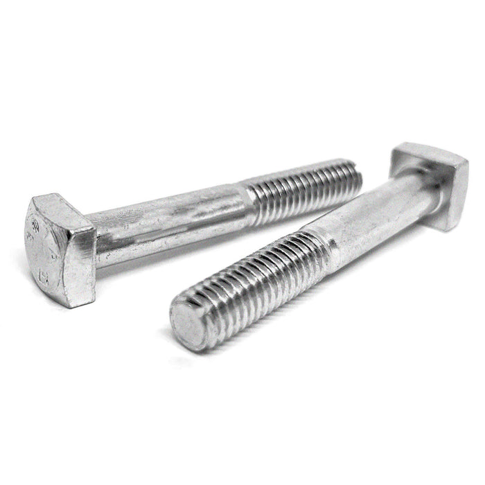 1/4"-20x3" Square Head Bolts Grade A307 Hot Dip Galvanized