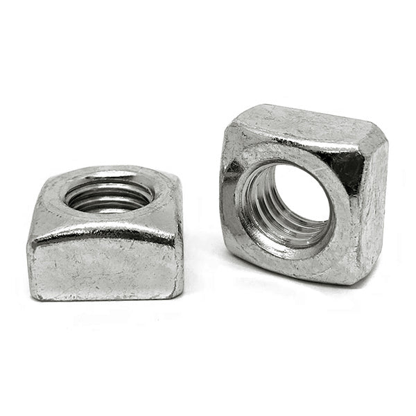 3/8"-16 18-8 Stainless Steel Square Nuts