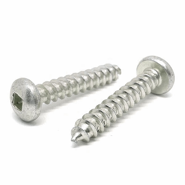 #14x1-1/4" Stainless Steel Square Pan Head Type A Self Tapping Screws