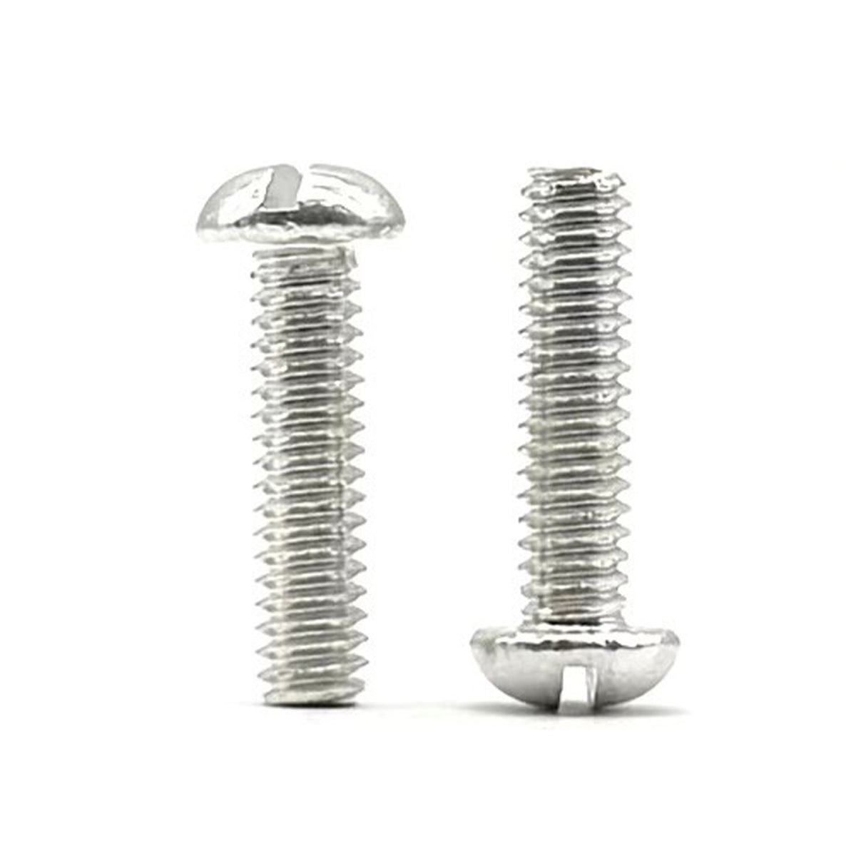 #6-32x1" Aluminum Slotted Round Head Machine Screw