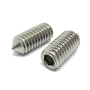 #10-24x3/8"   Stainless Steel Cone Point Allen Socket Set Screw