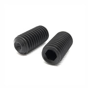 M8-1.25x35 Class 45H Cup Point Allen Socket Set Screws Black Oxide