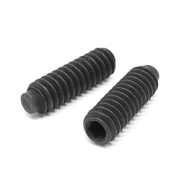 1/4-20x5/8" Alloy Half Dog Point Allen Socket Set Screw Black Oxide